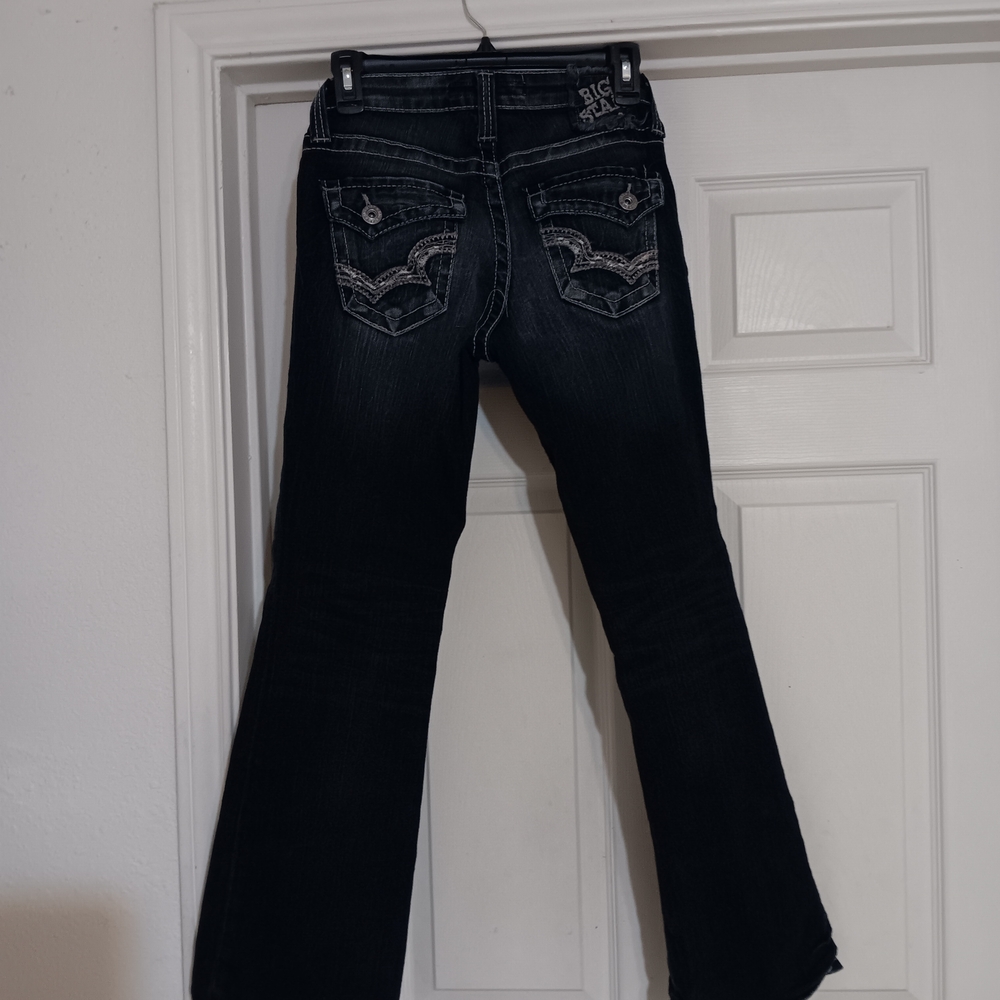 Big Star Women's Boot Cut Jeans - Dark Blue
